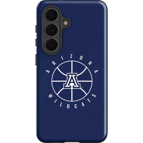 University of Arizona Basketball Mark Blue Galaxy S26 Plus Impact Case