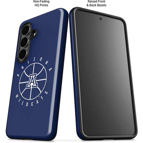 University of Arizona Basketball Mark Blue Galaxy S26 Plus Impact Case