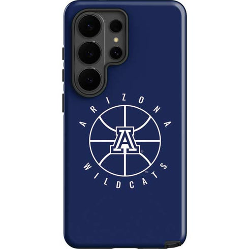 University of Arizona Basketball Mark Blue Galaxy S26 Ultra Impact Case