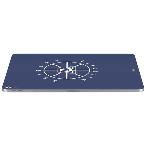 University of Arizona Basketball Mark Blue Apple iPad Air Skin