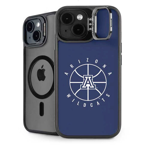 University of Arizona Basketball Mark Blue iPhone 14 Plus Kickstand Case