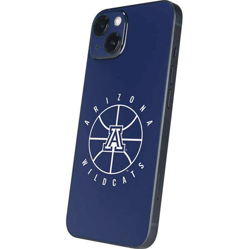 University of Arizona Basketball Mark Blue iPhone Skins