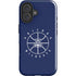 University of Arizona Basketball Mark Blue iPhone 16 Impact Case