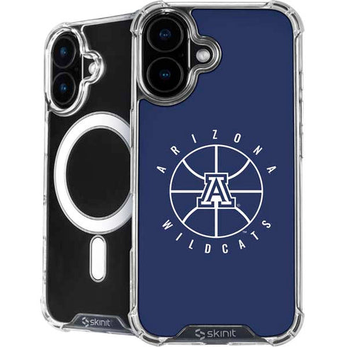 University of Arizona Basketball Mark Blue iPhone 16 MagSafe Case