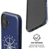 University of Arizona Basketball Mark Blue iPhone 16 Magsafe Impact Case