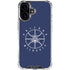 University of Arizona Basketball Mark Blue iPhone 16 Plus Clear Case