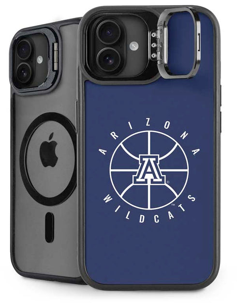 University of Arizona Basketball Mark Blue iPhone 16 Plus Kickstand Case