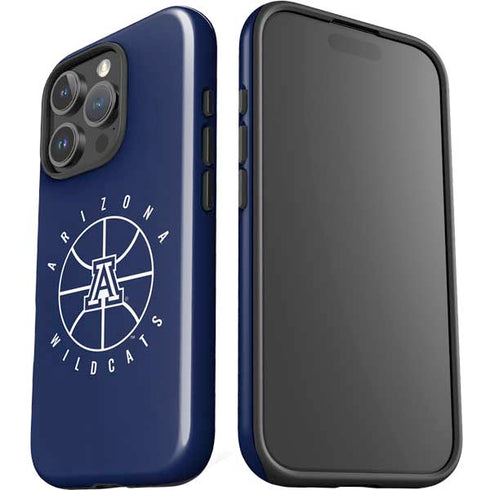 University of Arizona Basketball Mark Blue iPhone 16 Pro Max Impact Case