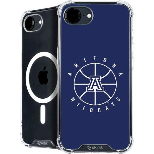 University of Arizona Basketball Mark Blue iPhone 16e MagSafe Case