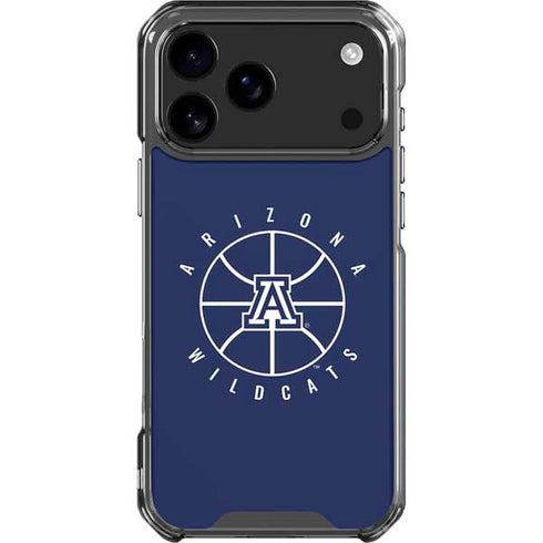 University of Arizona Basketball Mark Blue iPhone 18 Pro Max Clear Case