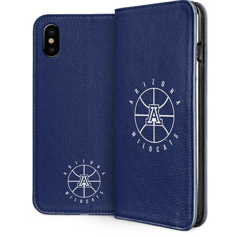 University of Arizona Basketball Mark Blue iPhone 8 Folio Case