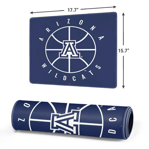 University of Arizona Basketball Mark Blue Gaming Mouse Pad