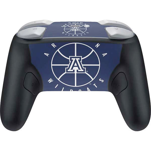 University of Arizona Basketball Mark Blue Nintendo Switch 2 (2025) Pro Controller Skin