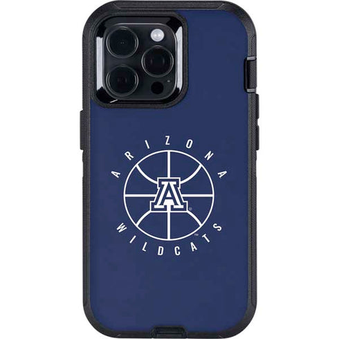 University of Arizona Basketball Mark Blue Otterbox Defender iPhone Skin