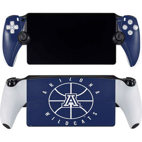 University of Arizona Basketball Mark Blue PlayStation Portal Remote Player Skin