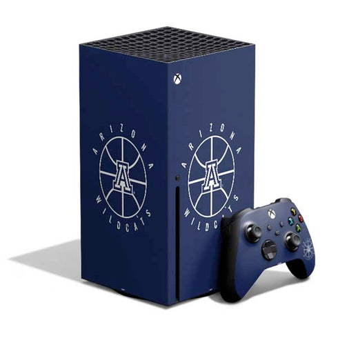 University of Arizona Basketball Mark Blue Xbox Series X Skins