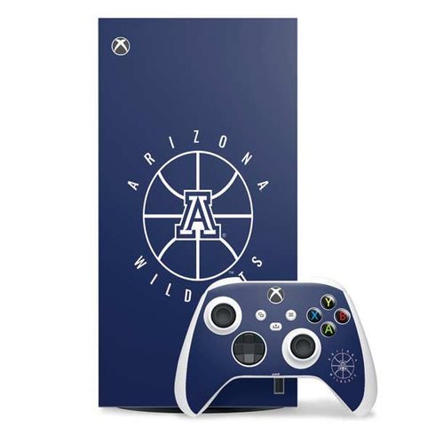 University of Arizona Basketball Mark Blue Xbox Series X Skins