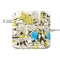 DC Comics Batman Batgirl Vintage Action pose pattern 85W Power Adapter (15 and 17 inch MacBook Pro Charger) Skin