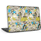 DC Comics Batman Batgirl Vintage Action pose pattern HP Chromebook Skin