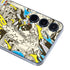DC Comics Batman Batgirl Vintage Action pose pattern Galaxy A35 5G Skin