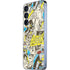 DC Comics Batman Batgirl Vintage Action pose pattern Galaxy A36 5G Skin