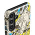 DC Comics Batman Batgirl Vintage Action pose pattern Galaxy S25 Impact Case