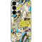 DC Comics Batman Batgirl Vintage Action pose pattern Galaxy S25 Skin