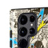 DC Comics Batman Batgirl Vintage Action pose pattern Galaxy S25 Ultra Impact Case