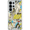 DC Comics Batman Batgirl Vintage Action pose pattern Galaxy S25 Ultra Clear Case