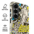 DC Comics Batman Batgirl Vintage Action pose pattern Galaxy S26 Impact Case