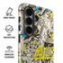 DC Comics Batman Batgirl Vintage Action pose pattern Galaxy S26 Plus Impact Case