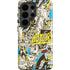 DC Comics Batman Batgirl Vintage Action pose pattern Galaxy S26 Ultra Impact Case