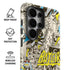 DC Comics Batman Batgirl Vintage Action pose pattern Galaxy S26 Ultra Impact Case