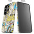DC Comics Batman Batgirl Vintage Action pose pattern Galaxy S26 Ultra Impact Case