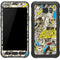 DC Comics Batman Batgirl Vintage Action pose pattern Galaxy S7 Active Skin