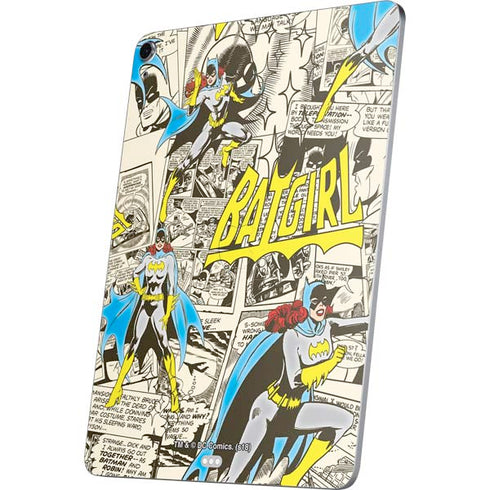 DC Comics Batman Batgirl Vintage Action pose pattern Apple iPad Air Skin