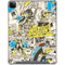 DC Comics Batman Batgirl Vintage Action pose pattern iPad Cases