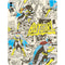 DC Comics Batman Batgirl Vintage Action pose pattern iPad Pro 13in M4 (2024) Skin