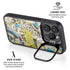 DC Comics Batman Batgirl Vintage Action pose pattern iPhone 13 Pro Kickstand Case