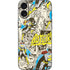 DC Comics Batman Batgirl Vintage Action pose pattern iPhone 16 Plus Skin