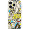 DC Comics Batman Batgirl Vintage Action pose pattern iPhone 16 Pro Skin