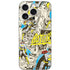 DC Comics Batman Batgirl Vintage Action pose pattern iPhone 16 Pro Skin