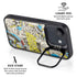 DC Comics Batman Batgirl Vintage Action pose pattern iPhone 16e Kickstand Case