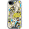 DC Comics Batman Batgirl Vintage Action pose pattern iPhone 16e Clear Case