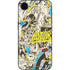 DC Comics Batman Batgirl Vintage Action pose pattern iPhone 16e Skin