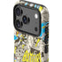 DC Comics Batman Batgirl Vintage Action pose pattern iPhone 17 Pro Max Impact Case