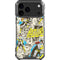 DC Comics Batman Batgirl Vintage Action pose pattern iPhone 18 Pro Max Clear Case