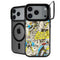 DC Comics Batman Batgirl Vintage Action pose pattern iPhone 18 Pro Max Kickstand Case