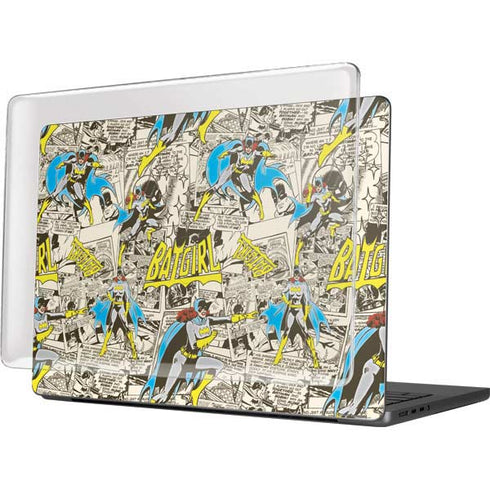 DC Comics Batman Batgirl Vintage Action pose pattern MacBook Pro 14in (2021-24) Case plus Skin