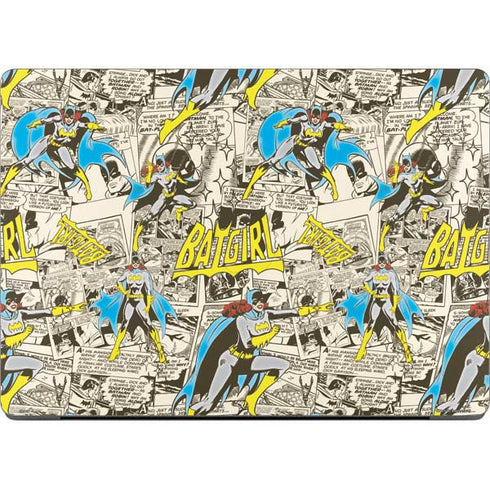 DC Comics Batman Batgirl Vintage Action pose pattern Apple MacBook Pro 14-inch Skin